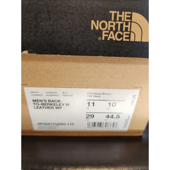 The North Face Back-To-Berkeley IV Leather WP Boot - Men\'s 11